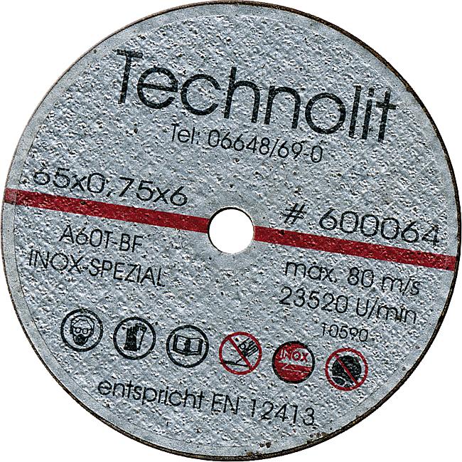 Klein-Trennscheibe, &#248; 50 mm, St&#228;rke: 2,0 mm, Bohrung: 6 mm