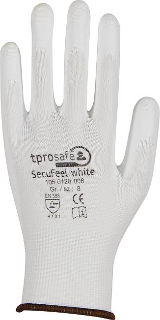 SecuFeel&#174; white, Gr&#246;&#223;e: 10